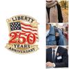 American 250th Anniversary Commemorative Badge Pins Alloy Craft For Collectors And History Enthusiasts