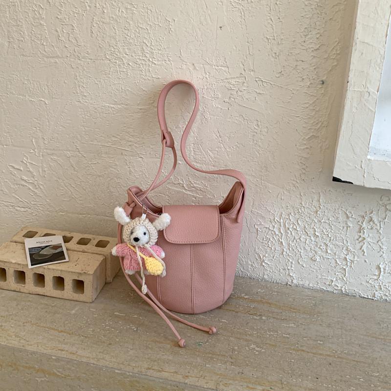 IELGY Ladies Messenger Bucket Bag Fashion Commuter Casual All-Match No Pendant