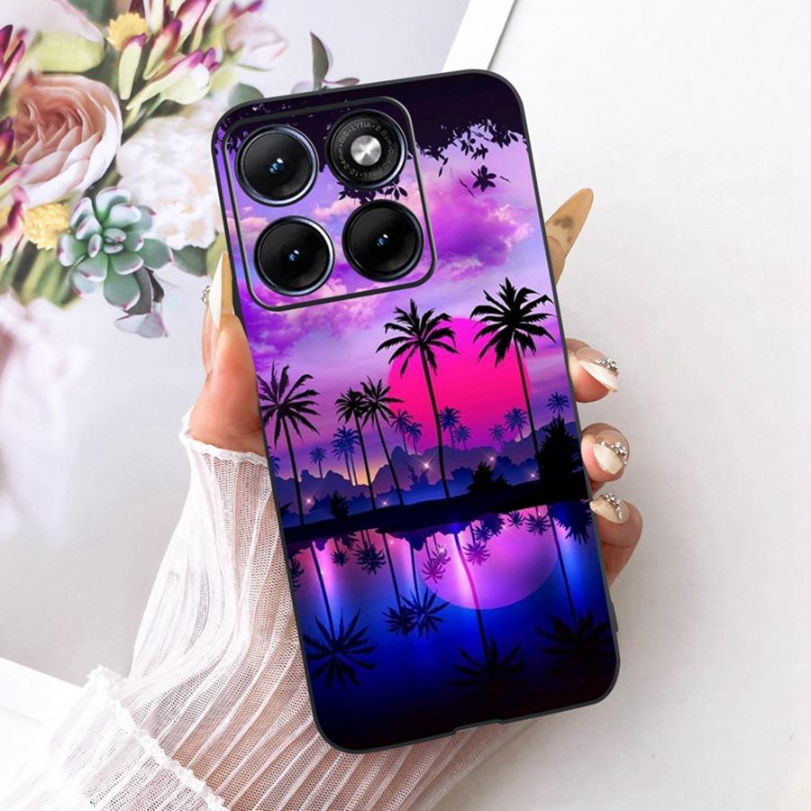 For Motorola Edge 70 Fusion Phone Case 2026 Cover Cute Cats Printing Soft Silicone Shell for Moto Edge70 Fusion XT2605-1 Funda