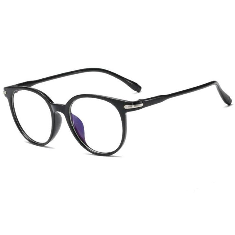 -1.0-1.5-2.0-2.5-3.0 To -6.0 Transparent Finished Myopia Glasses Men Women Black Eyeglasses Prescription Shortsighted Eyewear