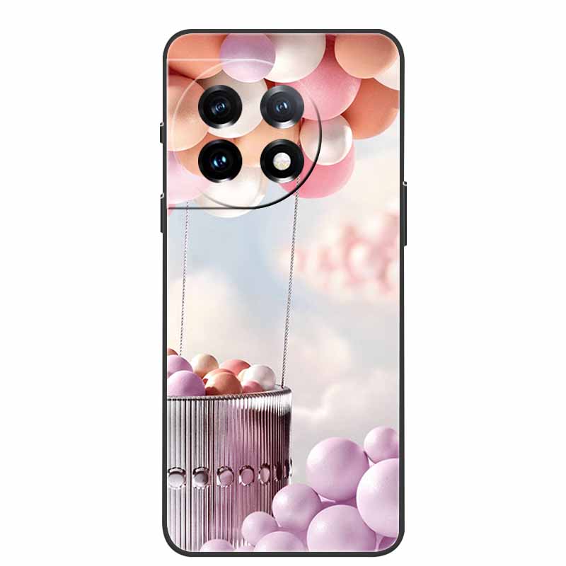 For One Plus 11 Case Marbled Granite Stone Texture Phone Cases for Oneplus 11R Shockproof Soft Cover on for Oneplus11 5G Silicon