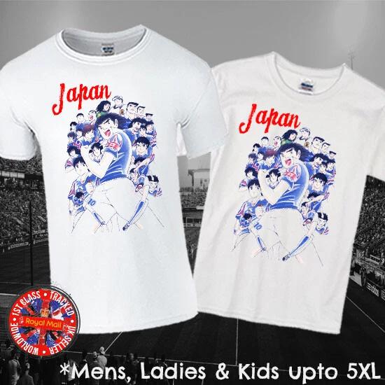 Japan Football Fan Manga World Cup T-shirt Mens Ladies Kids Qatar Gift S