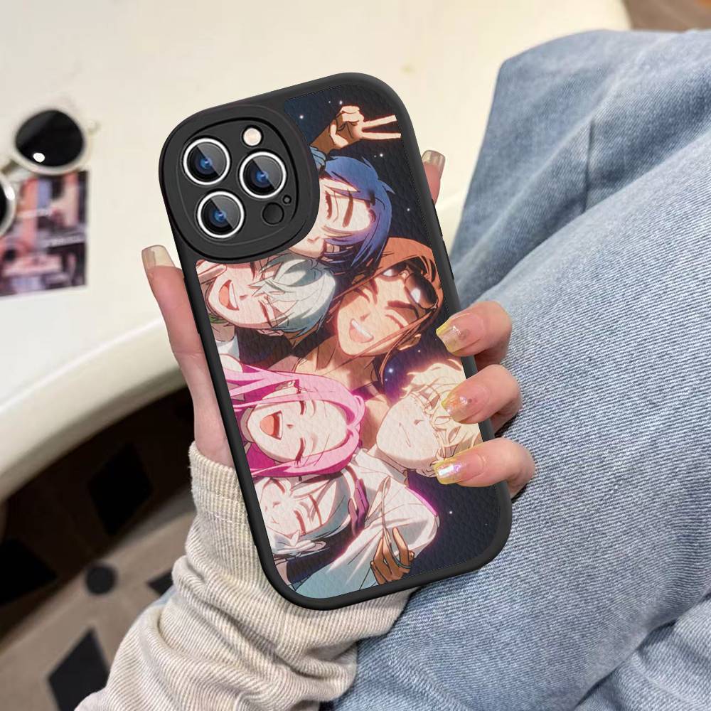 Cartoon Alien Stage Ivan Till Leather Phone Case For IPhone 16 15 14 17 Pro Max 11 12 Mini Plus Soft Shell