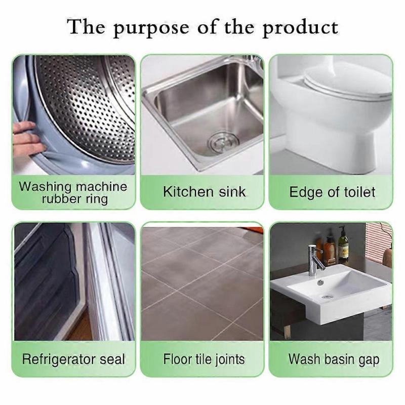 2PCS Mould Magic Extreme Gel Formula 120g Tube Taps Sinks Grout Windows