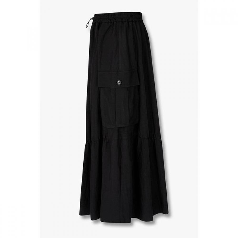 Vov Cargo Flare Shirring Skirt 7125335501
