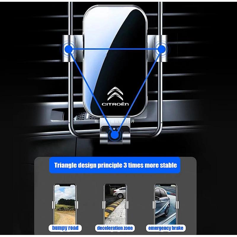 Auto Handyhalter GPS Halterung Für Citroen C3 C5 AIRCROSS C5X C4 Cactus PICASSO e-C3 e-C4 C1 C-Crosser C6 C2 Celysee