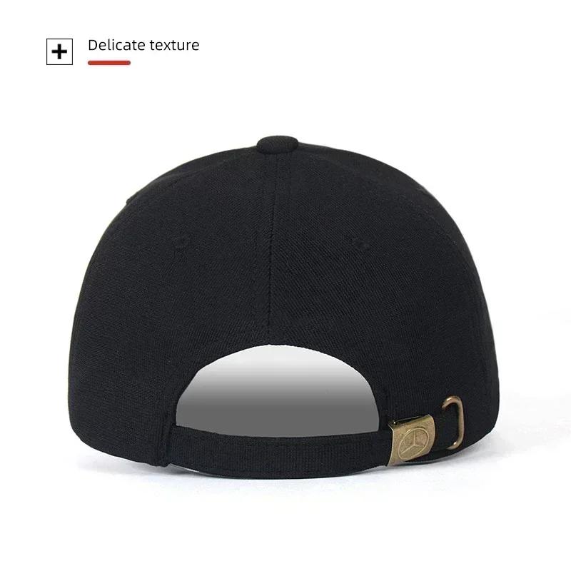 PIG4 For Mercedes Benz AMG Car Emblem Embroidery Snapback Baseball Cap Spring And Autumn Outdoor Adjustable Casual Hats Sunscreen Hat