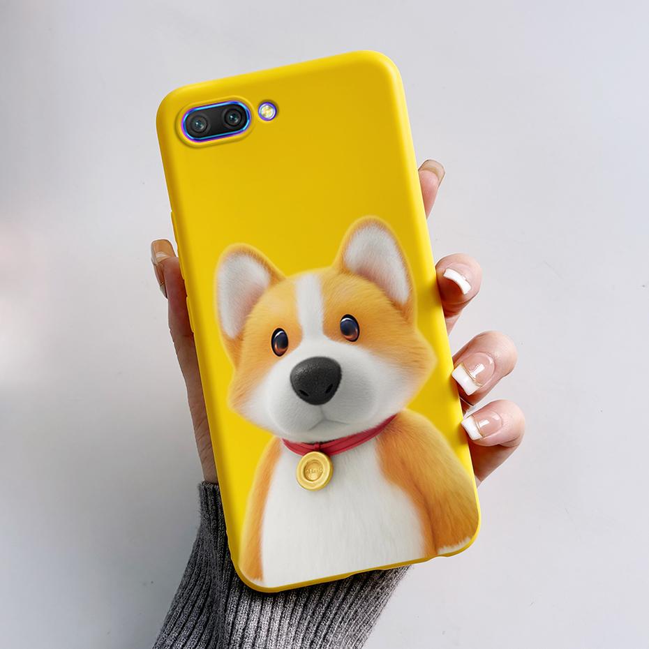 For Huawei Honor 10 Case COL-L29 Silicone Soft Panda Cover For Huawei Honor 10 Phone Case On Huawei Honor 10 Back Cover Bumper