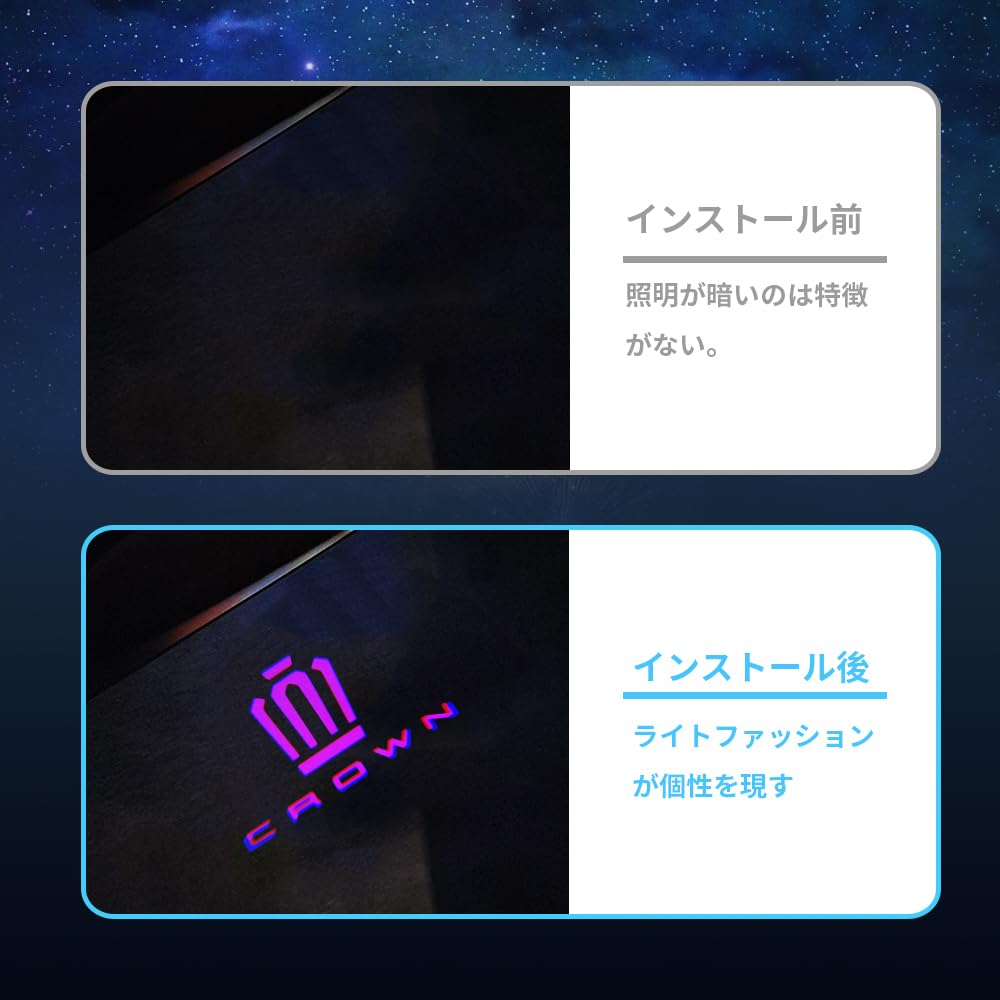 New Crown 16th Generation Courtesy Light Door Welcome Light Courtesy