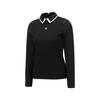 ANEW GOLF Women Mesh Hybrid Long T-Shirt_Bk