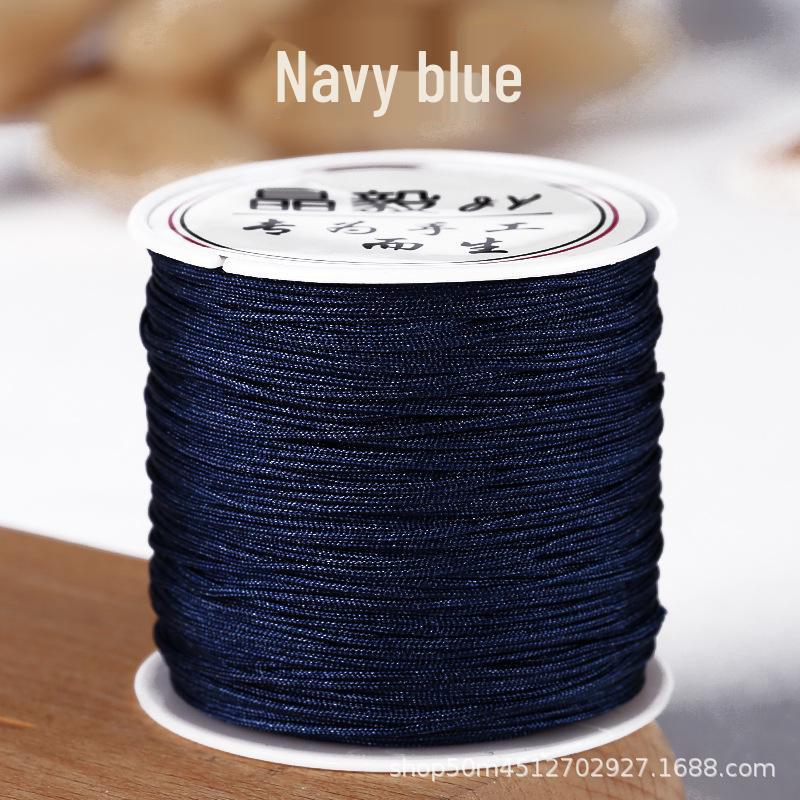 Taiwan Jade Line No. 72: 50m Hand-Woven DIY Rope for Jewelry and Beading