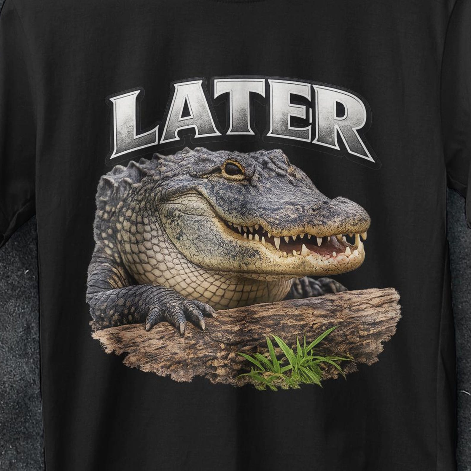 Later gator t shirt, Later Gator Alligator Summer, Funny Graphic Tees, After A While Crocodile shirt, gift, Crocodile Shirt, After While S