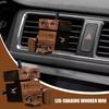 Wooden Leg-Shaking Man Dashboard Decoration Playful Auto Motion-Activated Funny Wood Desktop Decor For Home Bedroom Air Vent