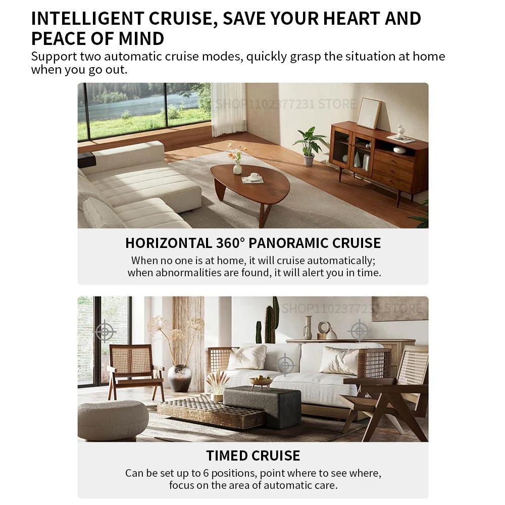 Xiaomi Cameră Inteligentă 3 Pro Versiune PTZ 5 Milioane Pixeli 3K Super Micro Full Color Hdr Plâns Bebeluș Croazieră 2.4/5GHz Mi Home Apel