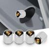 5PCS Car Wheel Tire Valve Cap Tyre Stem Cover For Porsche 911 Cayenne Carrera-GT 928 Panamera Boxster Macan 918 Auto Accessories