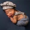 Newborn Photography Outfits: Baby Suspender Clothes for 100-Day and Full Moon Photos