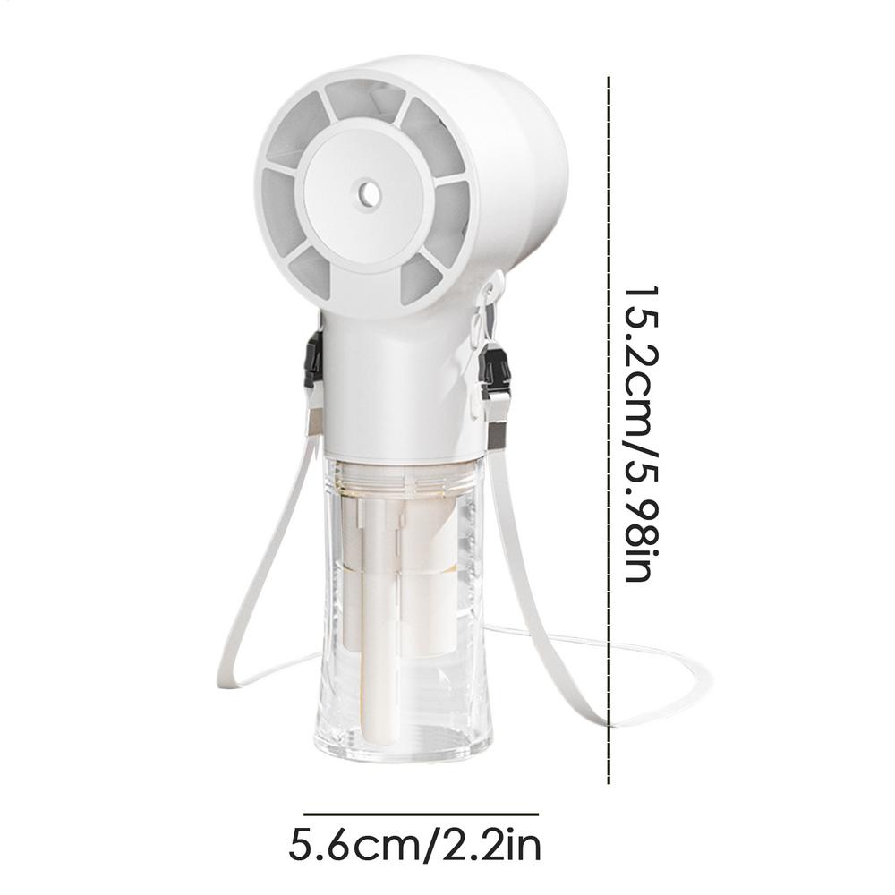 Handheld Personal Mister Rechargeable Mist Fan Reusable Air Cooler Portable Hot Weather Accessories For Daily Use Outdoor