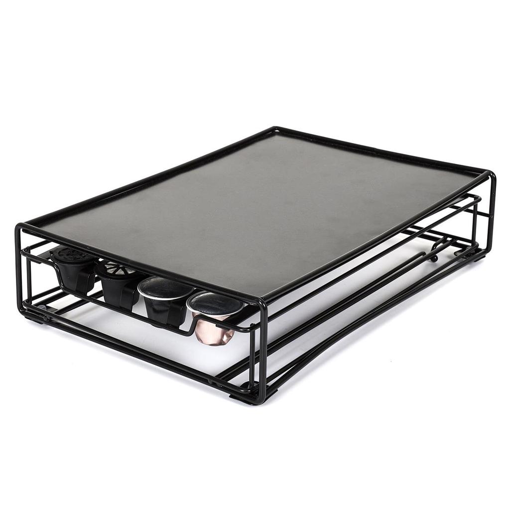 Nespresso Capsule Drawer, Black, For 32 Capsules