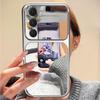 Case for TECNO SPARK 40 Pro,Pro+ Trending Big Window Cover Mirror Phone Casing