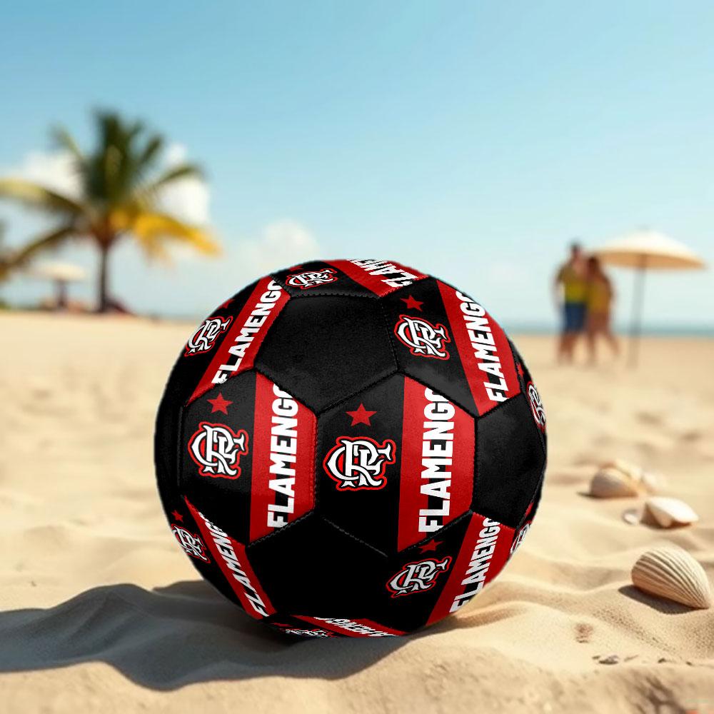 1pc Clube de Regatas do Flamengo Soccer Ball Size 5 Indoor Soccer Ball Fashion Colorful Backyard Game - Great For Sports Fans Gift HE2