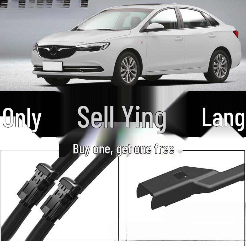 HD Frameless Rubber Wiper for 12-15-16-18-19 Buick Excelle GT/XT Models 2009-2014 Excelle XT Front