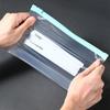 45 Peças/Conjunto Sacos de Armazenamento para Geladeira Seguros para Congelador Sacos com Fecho de Zíper à Prova de Vazamento Herméticos Sacos de Alimentos para Alimentos Preparação de Refeições
