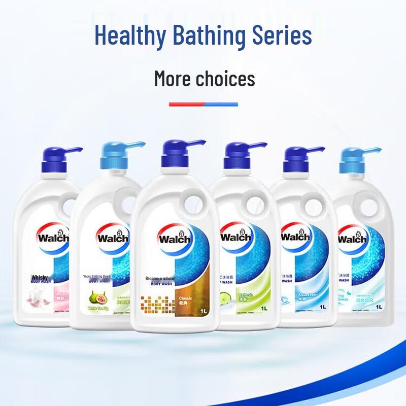 Walch White Tea Fig Moisturizing Shower Gel, 1L