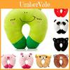 Panda Pig Strawberry Plush Travel Pillow With Pp Cotton Filling For Office And Daily Use