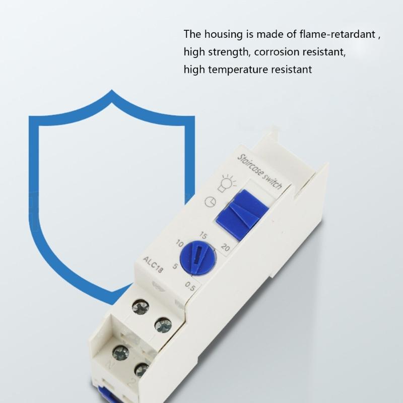 Mechanical Count Down Fast Time Switches Lighting Controller Rail Mounted Time Control Device for Easy Installation