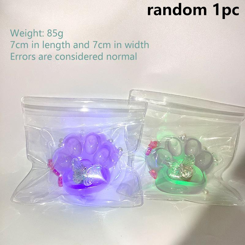 

Нова мультяшна мила мила світяча котяча лапа Tpr Cat Paw Slow Rebound Toy Funny Cat Claw Pinch Toy Lovely Cartoon Squeeze Cat Paw A1