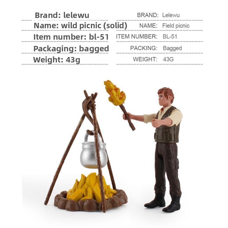 Simulated Diver Veterinarian Farmer Worker Postal Worker Toy Model Ornament For Collectors And Play