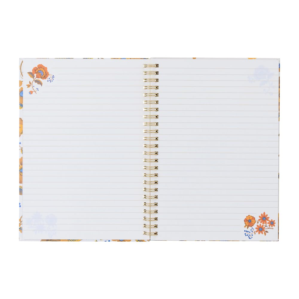 A5 Notebook by Paul Joe La Marks Folk & Puppetrie, Flowers, PAJ-NB23-IV