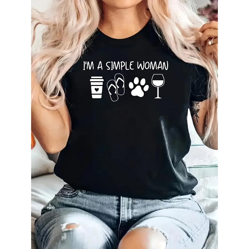 

European sizes Women s Summer Short Sleeve Crew Neck T-Shirt - Casual Opaque Top with Front & Back Graphic Prints Suitable for Summer & Spring 4XL чорний