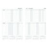 Action Planner 16 months Weekly Vertical A5 Refill (2027 edition)