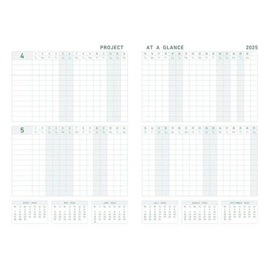 Action Planner 16 months Weekly Vertical A5 Refill (2027 edition)