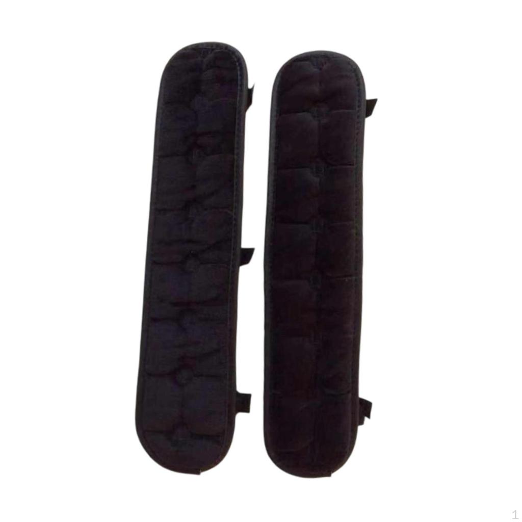 2 Pieces Chair Armrest Pad Office Cushion Elbow Support Arm Rest Velvet Material