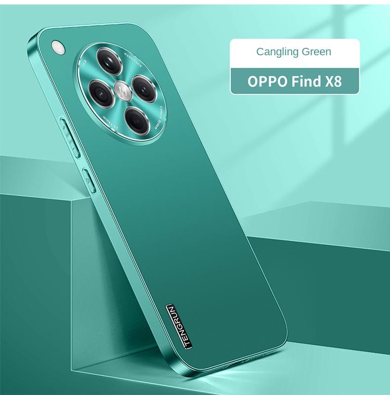 

For OPPO Find X8 X8 Ultra Streamer Matte Metallic Paint Anti-Drop Anti-Fingerprint Hole Phone Case For Find X8 Ultra