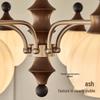 American Retro 3-Color Dimmable LED Ceiling Light