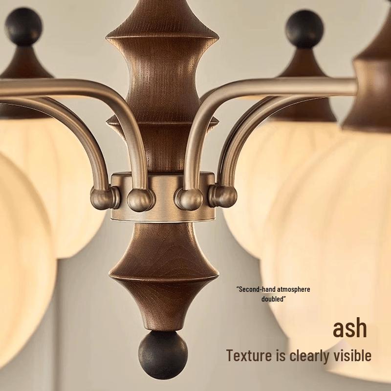 American Retro 3-Color Dimmable LED Ceiling Light