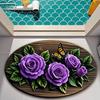 Flower Carpet Living Room Decoration Floor Mat Bedroom Bedside Carpet Coffee Table Sofa Edge Mat