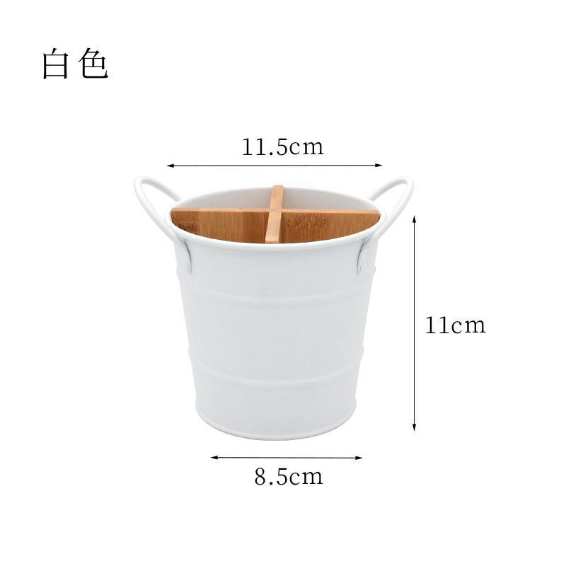 Household Multi-Functional Plastic Chopstick Cage Storage Box With Separation And Drainage Kitchen Shelf Chopstick Bucket