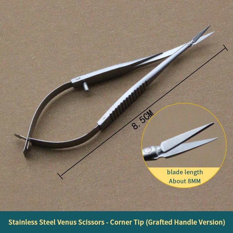 

Corneal Scissors Capsule Membrane Scissors Titanium Alloy/Stainless Steel Curved/Straight Micro Scissors Ophthalmic Instruments