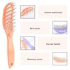 Detangling Hair Brush Massage Comb Hollow Out Hair Brush Dry and Wet Hair Comb for Woman Man