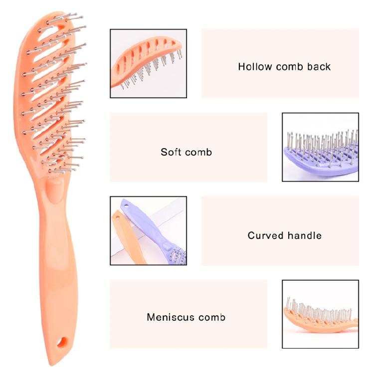 Detangling Hair Brush Massage Comb Hollow Out Hair Brush Dry and Wet Hair Comb for Woman Man