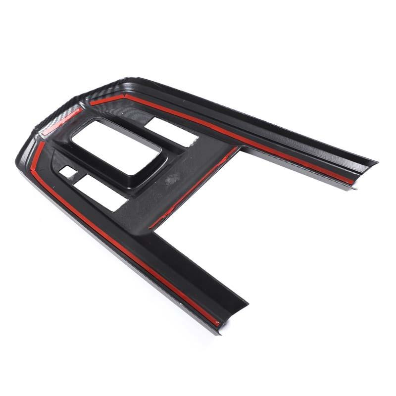 ABS Plastic Carbon Fiber Car central control transmission panel frame Suitable for Isuzu D MAX D-MAX -2024 accessories