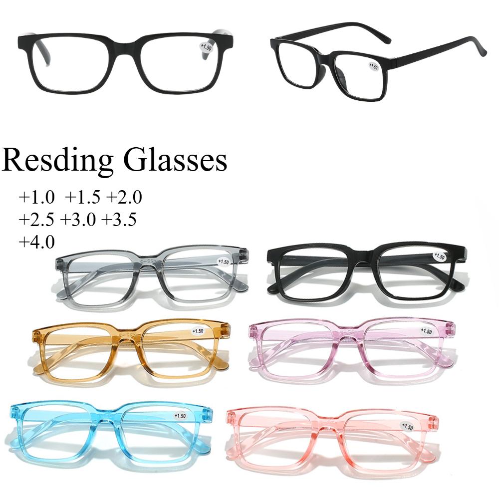 New Fashionable Transparent Reading Glasses Women Portable Presbyopic Glasse For Men And Women Lente De Lectura Para  Lente