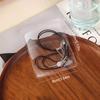 10Pcs Transparent PVC Jewelry Pouches Zip Storage Bag For Earring Necklace Jewelry Anti-Oxidation Display Packaging Bags