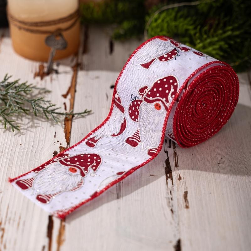 Cloth Decorative Ribbon Christmas Tree OrnamentFestival Party Decoration Gift Packaging Supplies Sustainable Materials