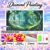 Personalized Gardevoir Diamond Art Custom Name 5D Diamond Painting Full Drill DIY Craft