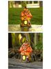 Waterproof Solar Fairy Tale Garden Night Light - Creative Resin Ornament